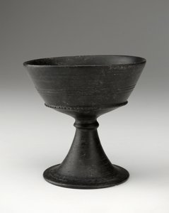 Cup, c.620-600 f.Kr. (bucchero sottile keramik)